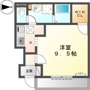 fonte【1階】の間取り