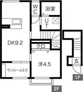 オーパス3【2階】の間取り