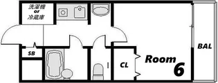 ステラハウス11【1階】の間取り