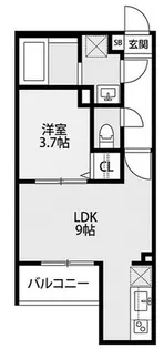 アコード水堂町【2階】の間取り