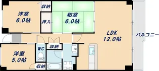 ドレム伊丹【2階】の間取り