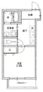 フジパレス尼崎西難波Ⅲ番館【3階】の間取り