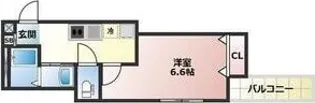 ALEGRIA加島【1階】の間取り