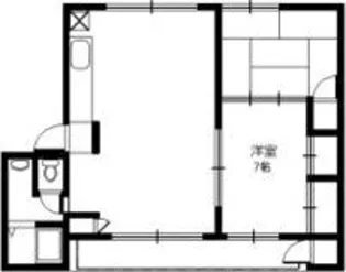 ハートフル車塚【4階】の間取り