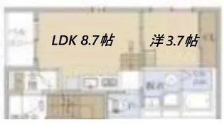 グランドエステート御幣島【2階】の間取り