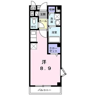 サンハイム【2階】の間取り