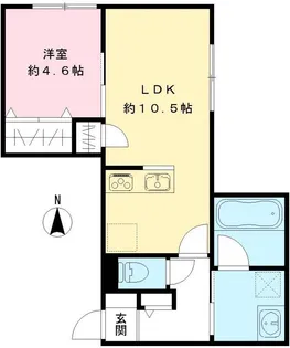 Ys Court Ⅱ【1階】の間取り