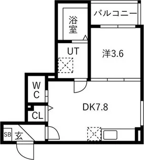 F asecia beseelt【2階】の間取り