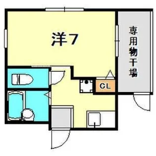 千代第一ビル【1階】の間取り