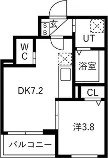 F asecia beseelt【2階】の間取り