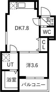 F asecia beseelt【1階】の間取り