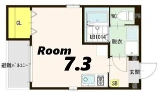 A・山法師【1階】の間取り