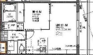 センプレヴィータさくら夙川【4階】の間取り
