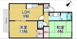 ファミール瑞穂【1階】の間取り