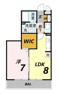 アップロード壱番館【3階】の間取り