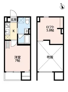 Attin(アティン)【1階】の間取り