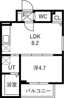 F asecia alcon【3階】の間取り