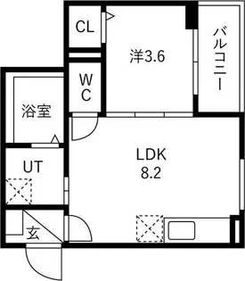 F asecia alcon【2階】の間取り