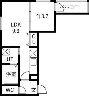 F asecia alcon【2階】の間取り
