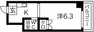 アーチ立花II【2階】の間取り