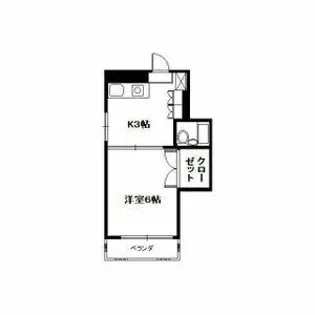 サンベールハイム【3階】の間取り