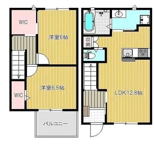Sunplage B棟【1階】の間取り