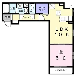 ラグーナ ルカ【3階】の間取り