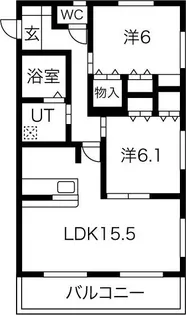 グラン・ソレーユ【2階】の間取り