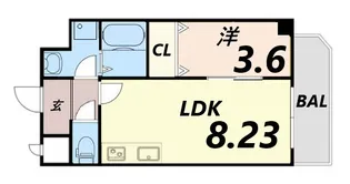 maison PREMIER Ⅵ【6階】の間取り