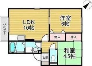 ミューレ【1階】の間取り