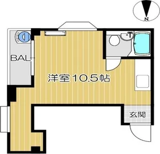 坂本マンション【3階】の間取り