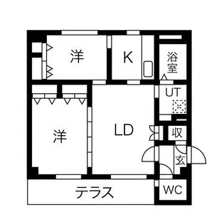 ソレイユ【1階】の間取り