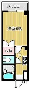 ガナス【4階】の間取り