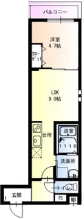 フジパレス新伊丹?番館【2階】の間取り