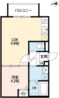 ビックアーチ【1階】の間取り
