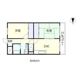 アビタ・コアI【4階】の間取り