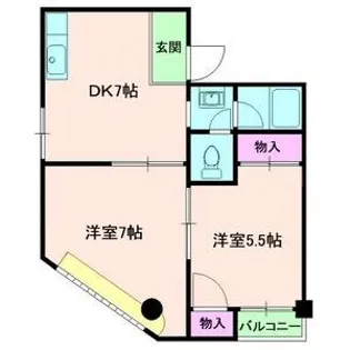 第2永昌ビル【2階】の間取り