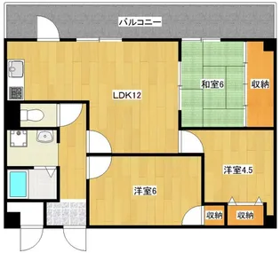 オカピハウス【3階】の間取り