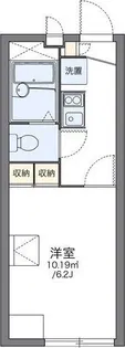 レオパレス上坂部【2階】の間取り