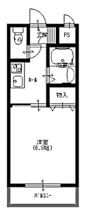 クレアール立花【2階】の間取り