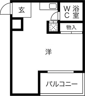 ダイドーメゾン武庫之荘II【4階】の間取り