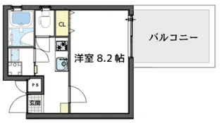 アーテリー塚口【2階】の間取り