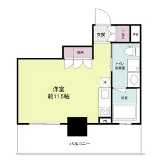 ベルファース尼崎【8階】の間取り
