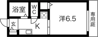 ミユキハイツ【2階】の間取り