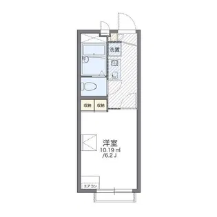 レオパレス上坂部II【1階】の間取り