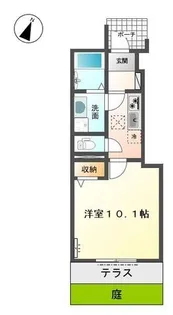 ストリームコート【1階】の間取り