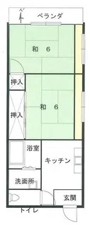 寺井マンション【2階】の間取り