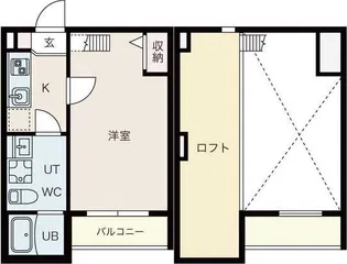 Sansovino【2階】の間取り