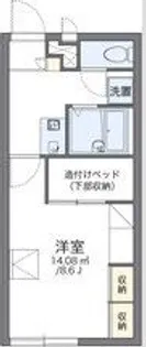 レオパレスサンシャイン松崎【1階】の間取り