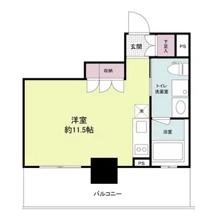 ベルファース尼崎【8階】の間取り